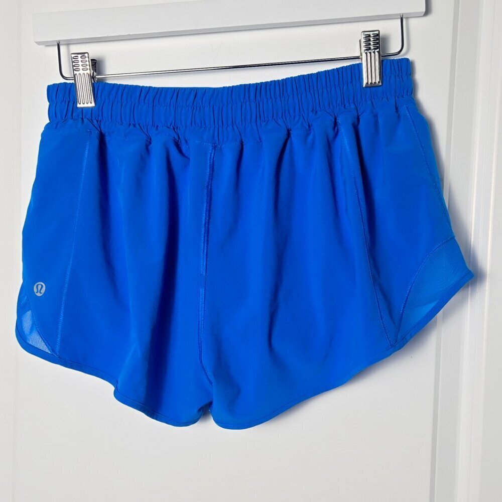 Lululemon Hotty Hot Low-Rise Lined Short 2.5" - 8 Poolside Blue - Picture 4 of 7